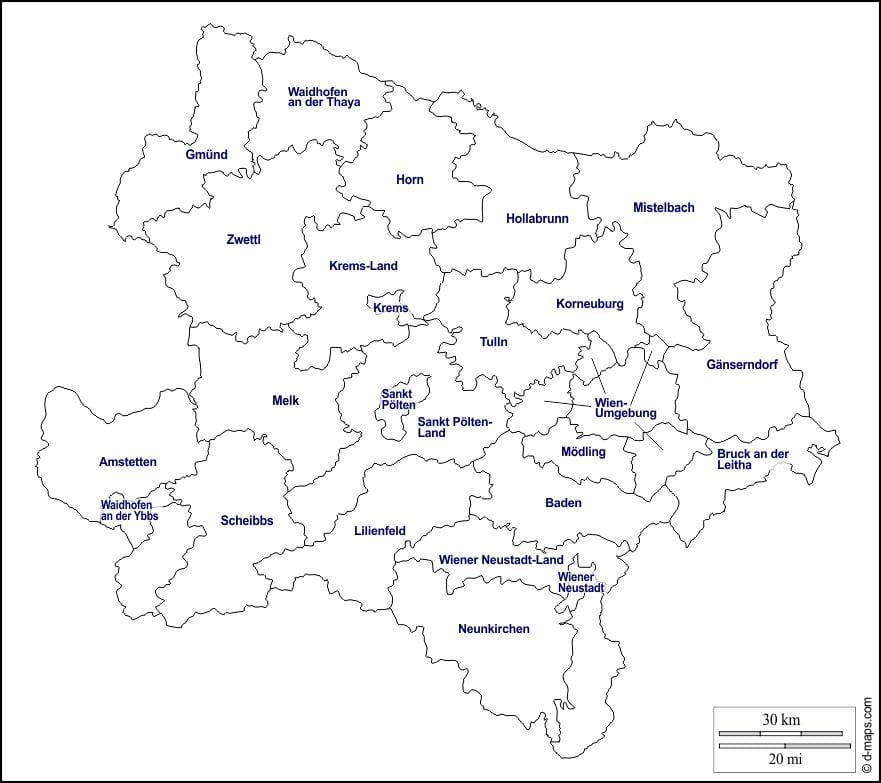 地図modlingオーストリア