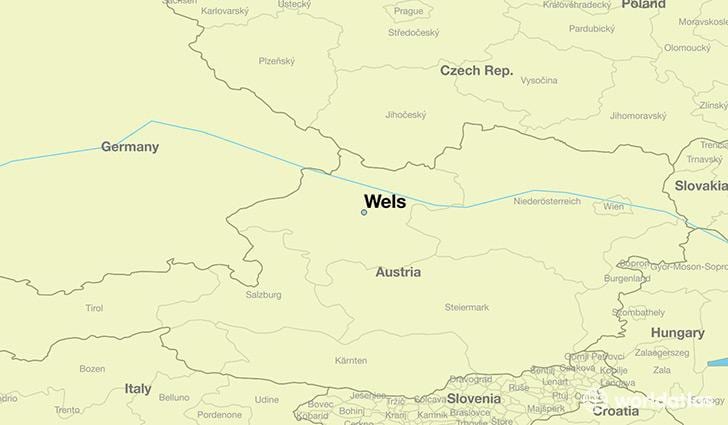 地図welsオーストリア