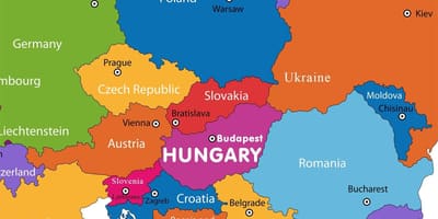 オーストリア地図世界の地図
