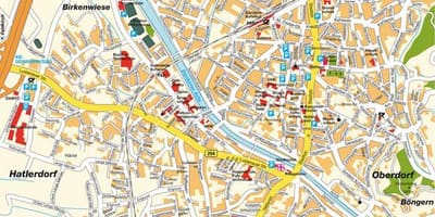 地図のドルンビルンにはオーストリア