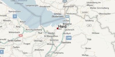 地図のオーストリア