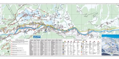 地図soldenオーストリア