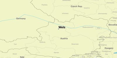 地図welsオーストリア